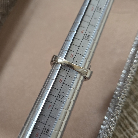 18k White Gold Pink Tourmaline Diamond Ring - Picture 12 of 16